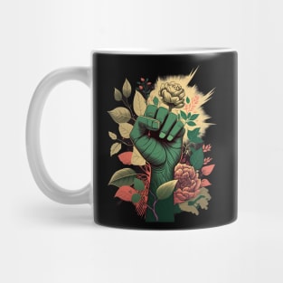 The strength of nature embodied in plants Mug